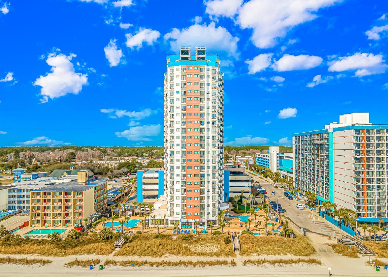 Good Time Charlies Oceanfront Retreat Aparthotel Myrtle Beach Exterior foto